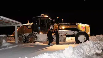 Karla Kaplı Yolda KOAH Hastasına 4,5 Saatte Ulaşım Sağlandı!