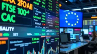 Avrupa Borsalarında Dalgalı Seyir: Yatırımcılar Belirsizliklere Tam Gaz!