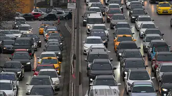 İstanbul'da trafik yoğunluğu yüzde 72'ye çıktı