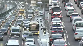 Pazartesi Sendromu Yeniden Hissediliyor! İstanbul'da Trafik %80'e Ulaştı, Yollar Felç Oldu