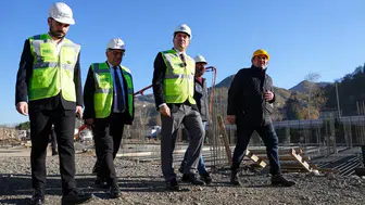 Trabzon Ortahisar Belediyesi Çağlayan Kentsel Dönüşüm Projesi Hızla Yükseliyor