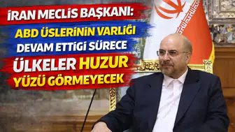 İran Meclis Başkanı: ABD üslerinin varlığı devam ettiği sürece ülkeler huzur yüzü görmeyecek