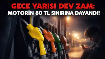 Gece Yarısı Dev Zam: Motorin 80 TL Sınırına Dayandı!