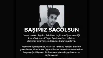 Yaşar Ege Hanlı Kimdir, Neden Öldü? Sinop Üniversitesi Öğrencisinden Acı Haber