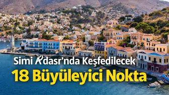 Simi Adası’nda Keşfedilecek 18 Büyüleyici Nokta