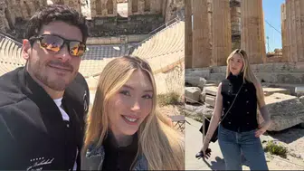 Atina'nın Romantizm Rüzgarları: Yiğit Poyraz ve Yasmin Erbil'in Aşk Dolu Anları!