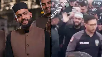 İlahi sanatçısına devlet koruması: Mersin'deki görüntüler sosyal medyayı ikiye böldü