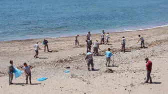 Demirtaş Sahili'nde Temizlik Seferberliği Düzenlendi!