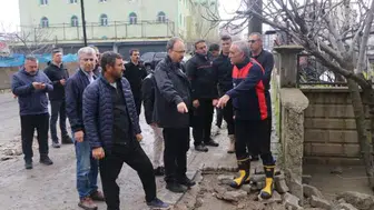 Siirt'te sağanak yağış sonrası sel ve su baskınları, can kaybı yok!