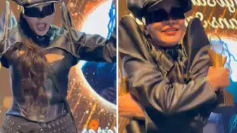 Hande Yener'in Ödül Törenindeki Şok Anlar: İzleyicileri Şaşkına Çeviren Olay!