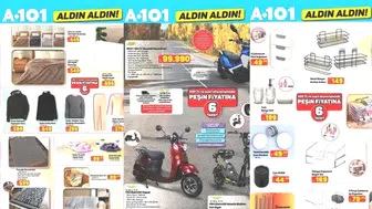Motosiklet Tutkunlarına Müjde! A101, 3 Nisan'da Benzinli Motosikletleri Raflara Taşıyor!
