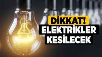 Ankara'da 19 Nisan 2026 Pazar günü elektrik kesintisi hangi bölge, ilçe ve mahallelerde yaşanacak?