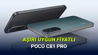Cebinizi yakmayacak teknoloji: POCO C81 Pro, 120 Hz ekran ve devasa bataryasıyla sahneye çıktı
