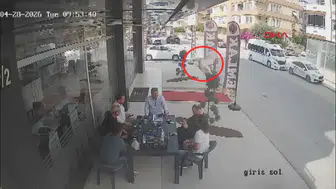 Mersin’de kahvaltı keyfi kabusa döndü: Tavuk bir anda masaya çullandı