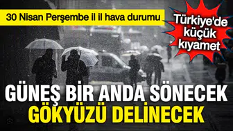 Meteoroloji'den kritik uyarı: 25 ilde gökyüzü kararacak, sağanak yağış hayatı olumsuz etkileyecek