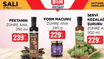 BİM'den 14 Nisan 2026 Tarihli Aktüel Kataloğu: Gıda Ürünlerinde Ciroları Sarsacak İndirimler Başladı!