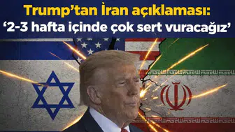 Trump’tan İran açıklaması: “2-3 hafta içinde çok sert vuracağız”