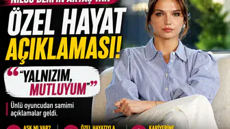 Nilsu Berfin Aktaş'tan özel hayat açıklaması! ‘Yalnızım, mutluyum'