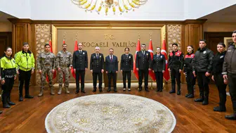 Vali Aktaş, Emniyet Teşkilatı Temsilcilerini Ağırladı