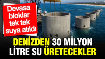 Kuraklığa karşı dev çözüm: Okyanusun dibine devasa beton kuleler kuruluyor