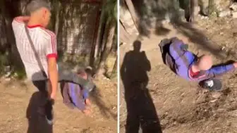İzmir'de parkta uyuyan vatandaşa dehşeti yaşatmışlardı: İki saldırgan kıskıvrak yakalandı