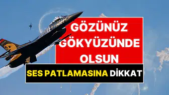 Gökyüzünde Fetih Heyecanı: SOLOTÜRK İstanbulluları Uyardı