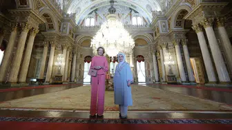 Kraliçe Mathilde Dolmabahçe’de: Emine Erdoğan ile estetik dolu bir gün