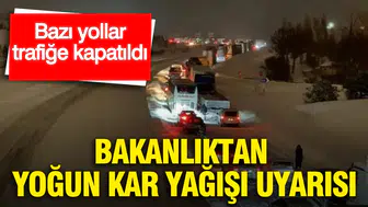 Sürücülere kritik uyarı: Kış geri geldi, ulaşımda kısıtlamalar başladı