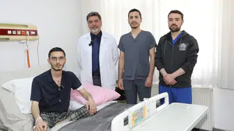 Grip sandığı öksürük ölümün kıyısına getirdi: 14 santimlik kitleyi mucizevi ameliyatla aldılar