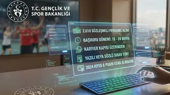 Gençlik ve Spor Bakanlığı’nda istihdam kapıları aralanıyor: 2 bin 610 personel alımı için süreç başlıyor