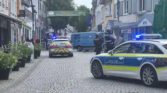 Almanya’nın Sinzig kentinde korku dolu saatler: Volksbank şubesi kuşatıldı