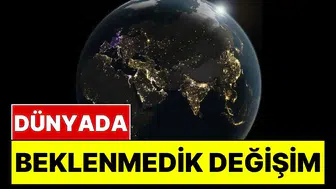 Uzaydan Bakınca Dünya Çok Değişti: Bazı Şehirler Karanlığa Gömüldü, Bazıları Parlıyor