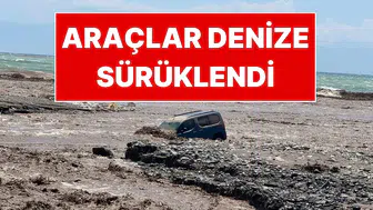 Doğa felaketi üç şehri vurdu: Araçlar sular altında kaldı, yollar kapandı