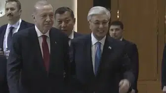 Astana’da kritik zirve: Cumhurbaşkanı Erdoğan için Kazakistan’da görkemli karşılama