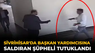 Belediye koridorlarında dehşet anları: Başkan yardımcısına saldırı düzenleyen şahıs demir parmaklıklar ardında
