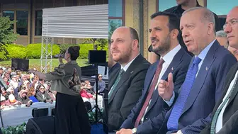 Haliç'te Fetih Coşkusu: Erdoğan'dan "Türkler Geliyor" şarkısına eşlik