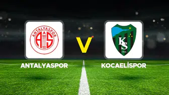 Antalyaspor'un kader gecesi: Akdeniz ekibi ligde kalmak için sahaya çıkıyor