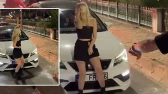 Sosyal medyada viral olma çabası trafiği birbirine kattı: O görüntülere ağır fatura