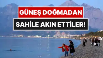 Akdeniz'in Mavi Sularında Umut Dolu Sabah: Antalyalılar Hıdırellez Geleneği İçin Saf Tuttu