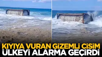 Mısır sahilinde büyük şüphe: Akdeniz'in sularından çıkan esrarengiz nesne güvenlik güçlerini harekete geçirdi