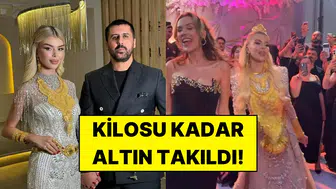 Sosyal Medya Fenomeninin Görkemli Gecesi: Takı Törenindeki Altın Dağılması Dudak Uçuklattı