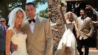 Cengiz Ünder'den sürpriz nikah: İtalya'daki tören sosyal medyayı salladı