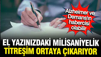 Yazı yazarken yaptığınız küçük hatalar beyninizin sinyali olabilir: 2 dakikalık testle erken teşhis
