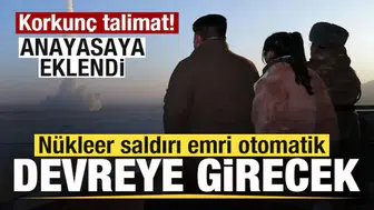 Kim Jong Un’dan dünyayı sarsacak karar: Nükleer cephanelik artık 'insansız' tetikte bekleyecek