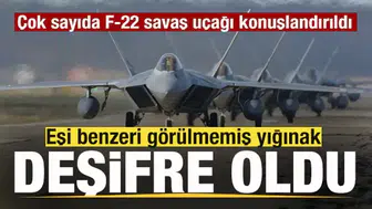 Ortadoğu'da alarm seviyesi yükseldi: ABD uçakları İsrail hava sahasına yerleşti