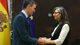 Sanchez'den Albanese'ye anlamlı ödül: Dünyanın vicdanı Başbakanlık konutunda ağırlandı