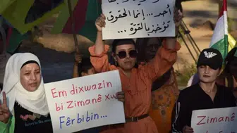Adalet Sarayı'nda dil krizine tepki: Til Temir'de on binler sessiz kalmadı