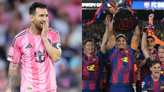 Binlerce kilometre uzakta olsa da kalbi Camp Nou’da atıyor: Messi’den şampiyonluk paylaşımı