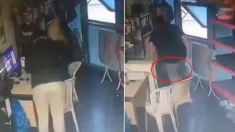 Market koridorunda dehşet anları: Yönetici kadın çalışanı köşeye sıkıştırıp darbetti