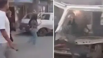Şam sokaklarında korku dolu anlar: Yolcu otobüsünde esrarengiz patlama